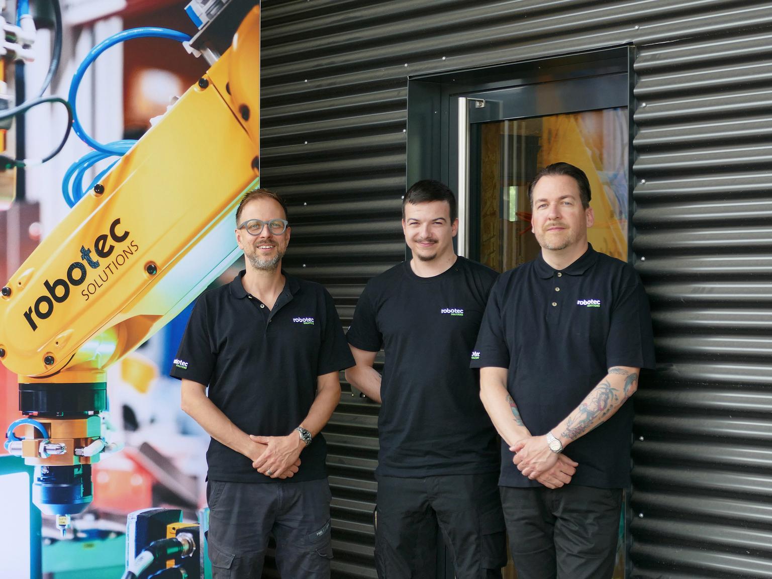 Bild von Drei neue Experten im Robotec-Team