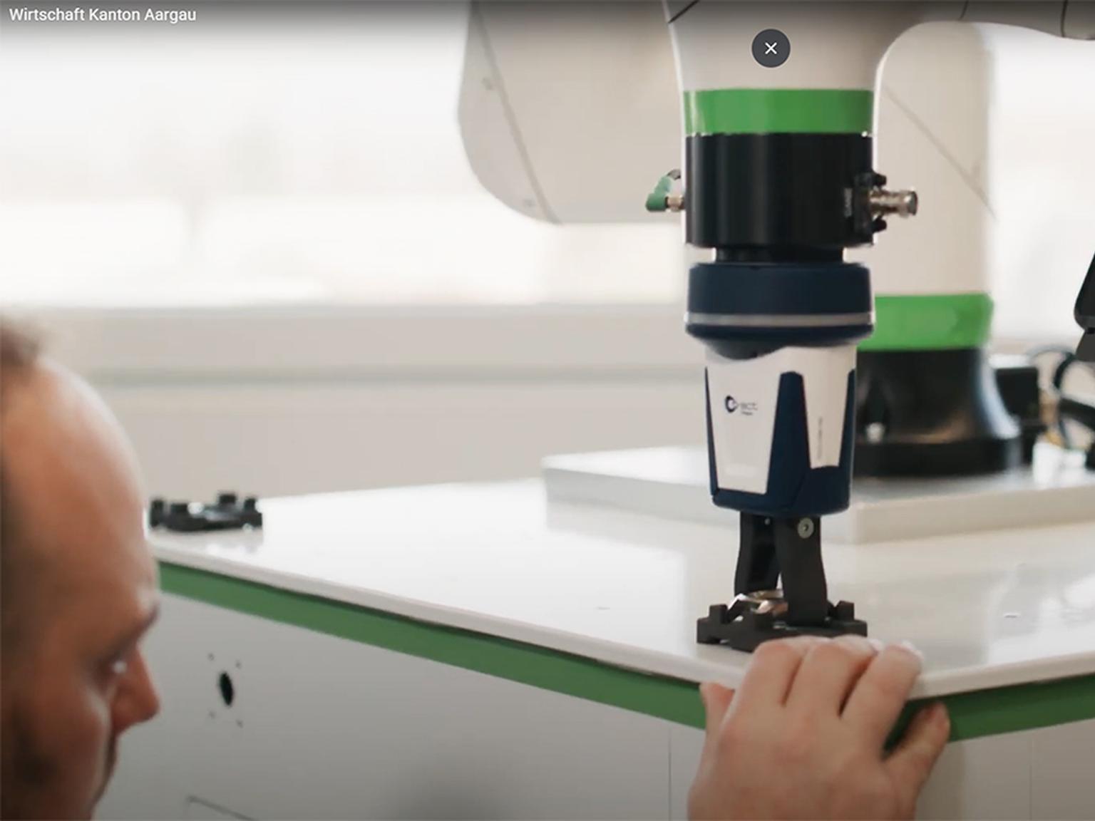 Image de Au cœur de l'action : Robotec dans la nouvelle vidéo sur le site économique d'Argovie