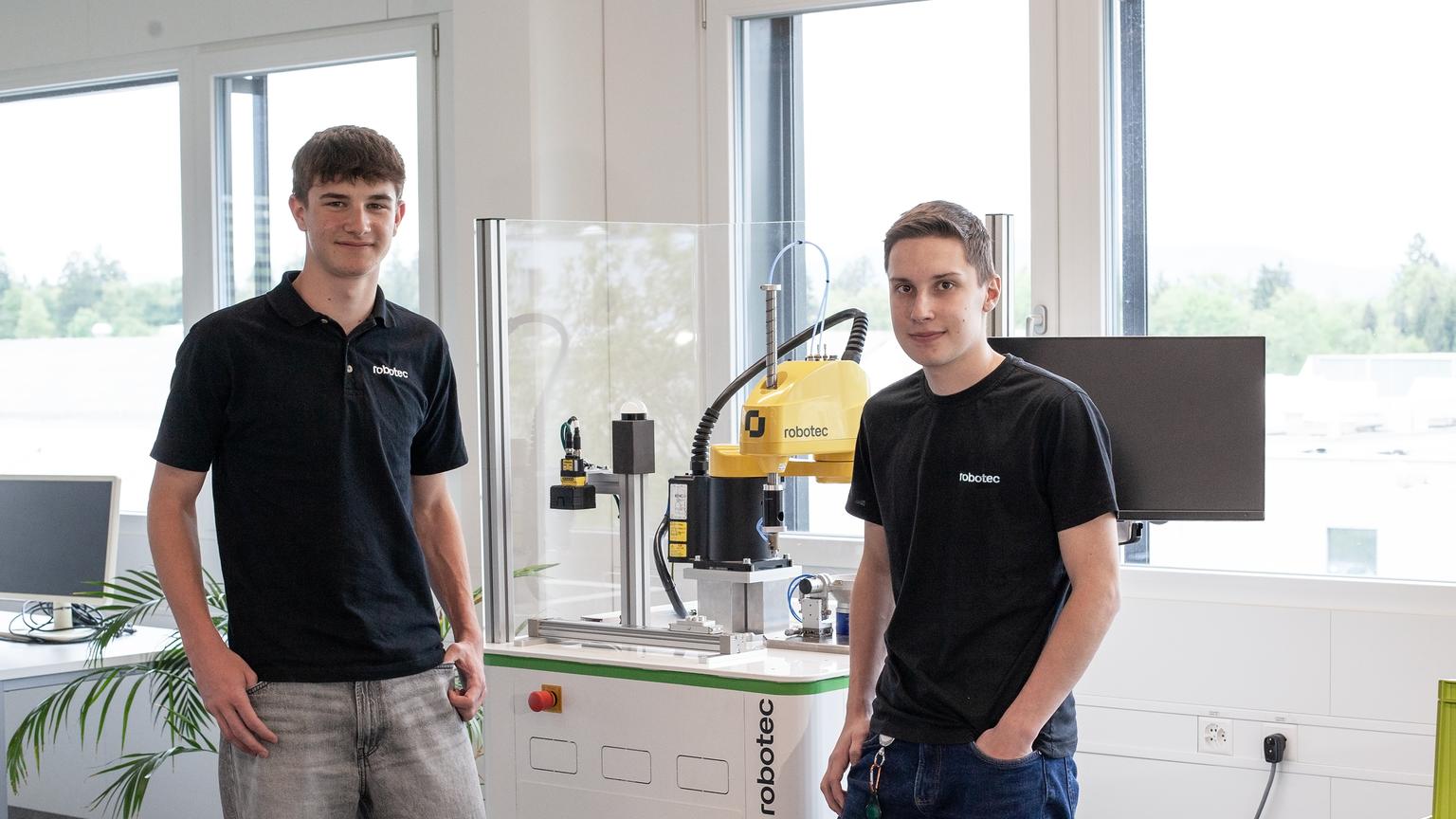 Image de Projet d’apprentis : cellule de démonstration pour pick-and-place rapide de tiges métalliques