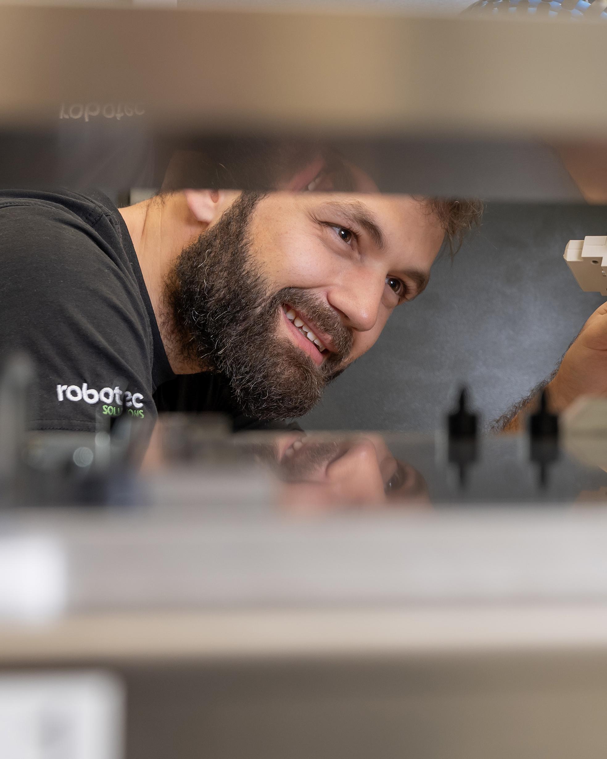 Image de Robotec sur le site Web de la région économique d'Argovie