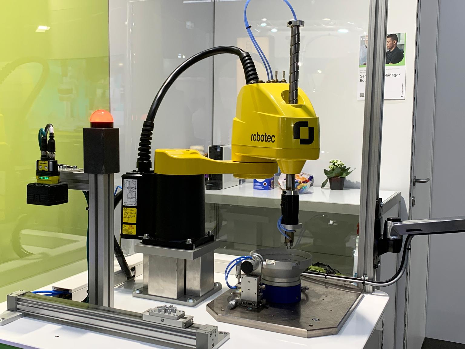 Bild von Lernendenprojekt: Demozelle für schnelles und präzises Pick-and-place von Metallstiften