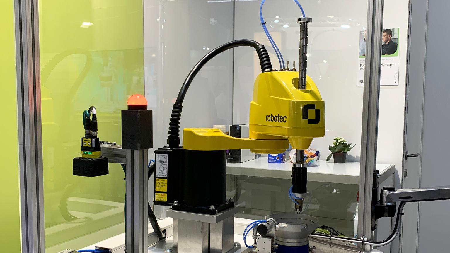 Bild von Lernendenprojekt: Demozelle für schnelles und präzises Pick-and-place von Metallstiften