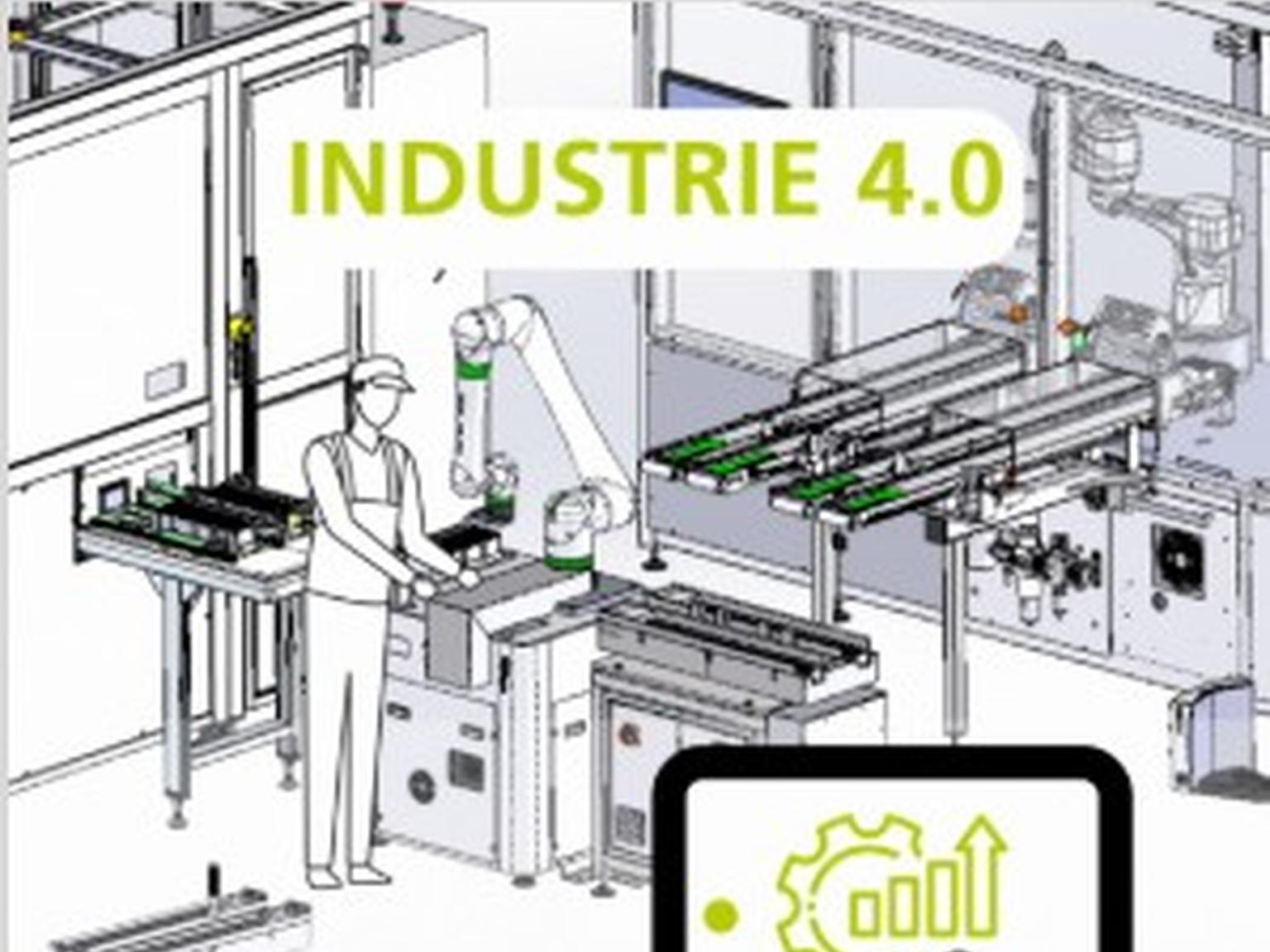 Bild von Vernetzte Produktion mit Roboter - Whitepaper