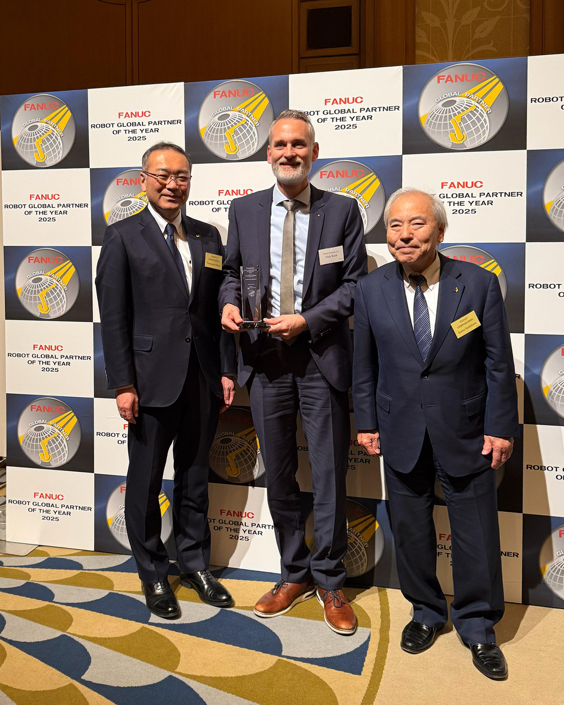 Bild von Robotec mit FANUC Innovation Award 2025 ausgezeichnet
